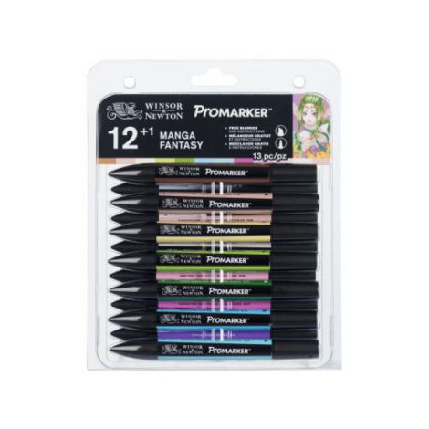 Zestaw Promarkerów Winsor&Newton, 13szt Manga Fantasy - 2